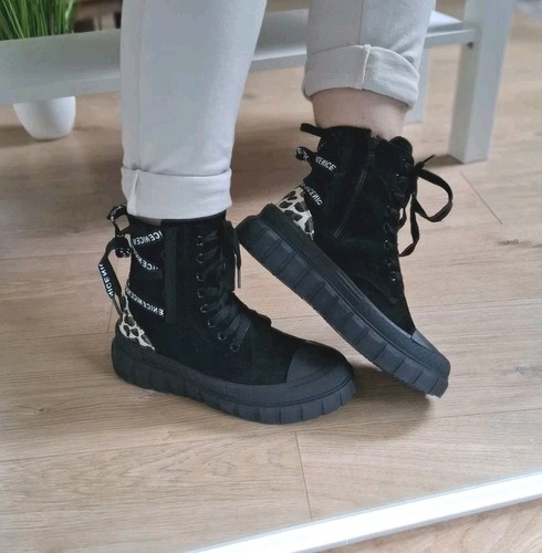 Plateau schnürer sneaker mit - plateau,
