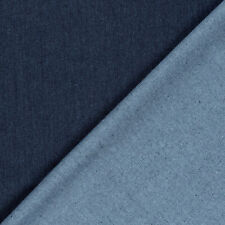 Jeansstoff bicolor, Jeans Stoff Meterware zweifarbig, Denim Doubleface *Ab 50cm