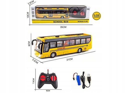 Reisebus 21cm led licht - reisebus,
