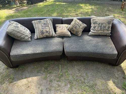 Sitzer leder sofa teilig - 3-sitzer,
