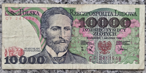 Polen 10000 zllotych 1988 - zllotych,
