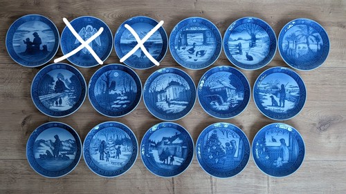 14x weihnachtsteller - 14x,