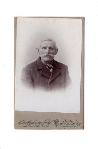 Cdv foto herrenportrait - foto,