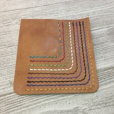 Geldbörse Kartenhülle KFZ Fahrzeugschein Etui Hülle Kroko echt Leder Handmade 