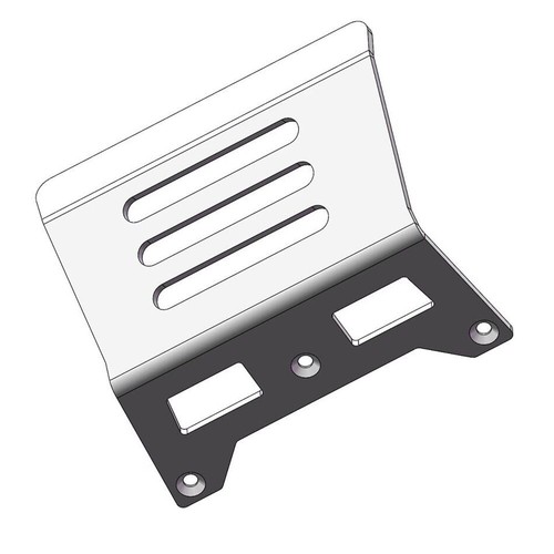 Aluminum front bumper - front, für