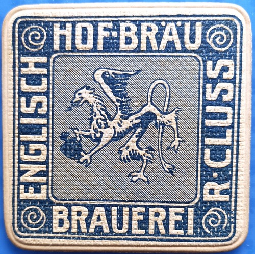 Alter bierdeckel brauerei - vk,
