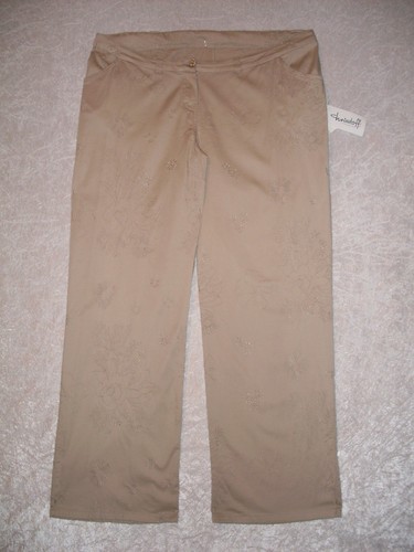 Damenhose beige feiner - gr.,