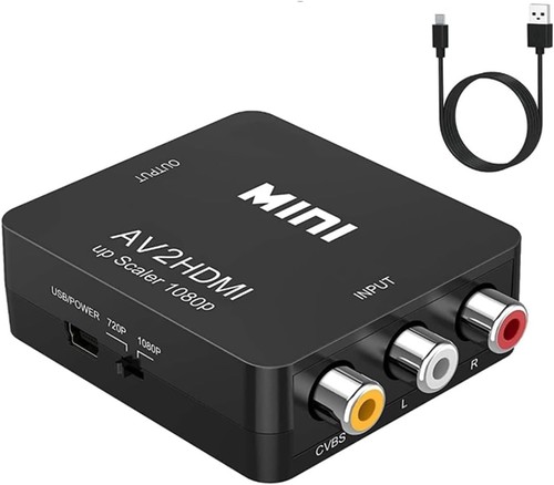 Rca auf hdmi - hdmi, konverter,