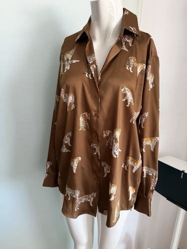 Bluse hemd satin optik von - bluse,