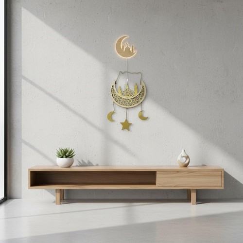 Mond kastell hänger holzoptik - mond-kastell-hänger,