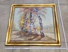 WILLY HERRMANN *1895 Öl Gemälde ALT antik Impressionismus Berliner Landschaft