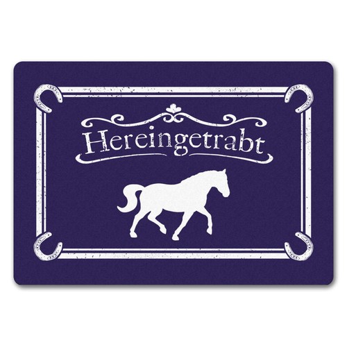 Hereingetrabt pferde und - hereingetrabt,
