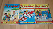 Sport Billy Nr.17, 39, 51 - Konvolut 3 Comichefte BASTEI