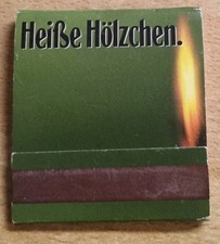 Wienerwald „Heiße Hölzchen“ | Vintage Streichhölzer | Faltschachtel | komplett |
