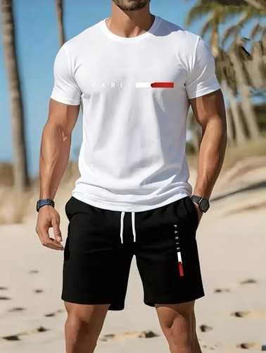 Herren sport set shirt - herren, &