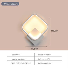 Modern LED Wall Lamp round