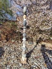 Stein Stele UNIKAT 2025013