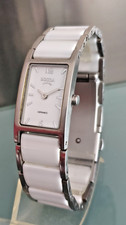 BOCCIA Damen-Armbanduhr Quarz Reintitan Keramik Mineralglas 3201-01 - NP 149,00