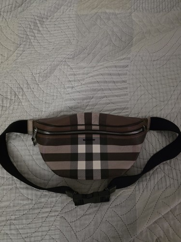 Burberry leder bauchtasche - burberry,