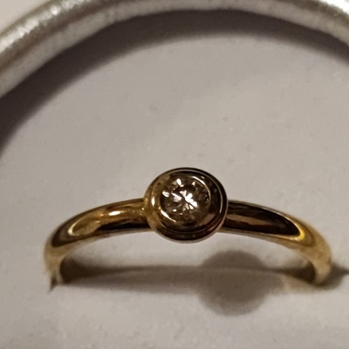 20ct diamant brillant gold - 0,20ct,