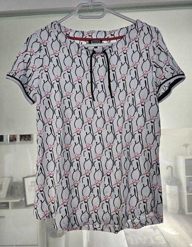 Kenny shirt weiß - shirt, rot