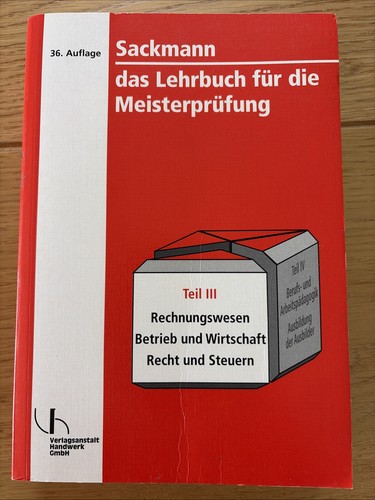 Sackmann meisterprüfung teil - sackmann,