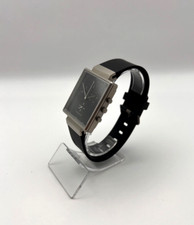 Armbanduhr Jacob Jensen Chrograph 805 Eckig sehr Schlicht Swiss Made ETA-Movt.