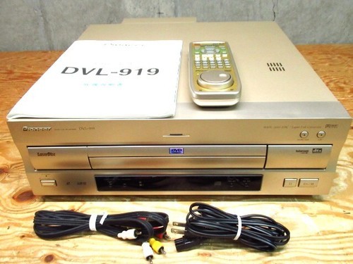 Pioneer dvl 919 dvd laserdisc - pioneer,