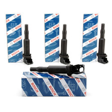 4x BOSCH 0221504470 Zündspule