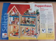 SELECTA XXL Puppenhaus PUPPEN VILLA STUBE 4248 Lastenaufzug Terrasse DACHAU