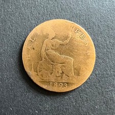 1/2 Penny 1893 Großbritannien Königin Victoria (1874-1894) Half Penny KM# 754