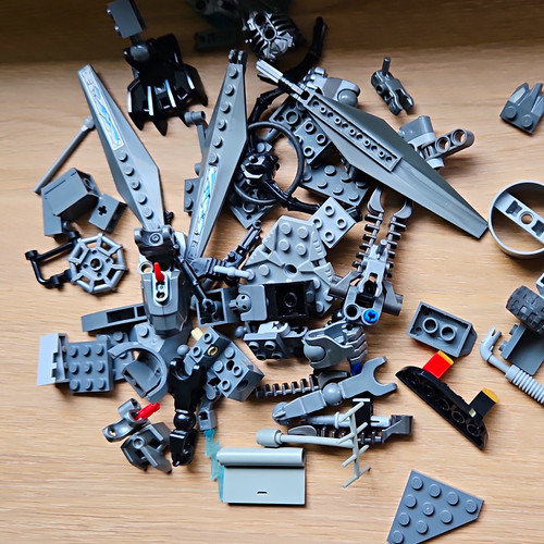 Lego konvolut grau - grau/schwarz, mix