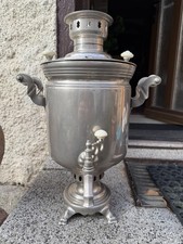 Alter Samowar Holzkohle