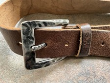 Cowboysbelt Gürtel Leder 35370 90cm braun