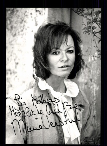 Marie versini autogrammkarte - marie,
