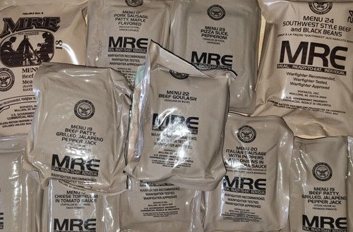 Mre meal ready eat menu - -,