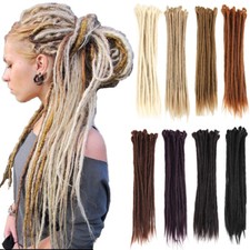 50cm Synthetische Dreadlocks Extension Gehäkelte Dreads Locs Häkeln Zöpfe Rasta