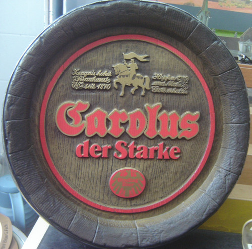 Brauerei werbeschild fassboden - werbeschild,