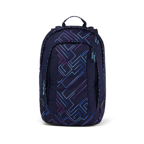 Satch schulrucksack air purple - air,