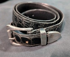 Gürtel Luxus Krokodilleder