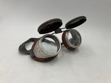 alte Schutzbrille Sonnenbrille Schweißerbrille vintage 50er Jahre klappbar Rare!