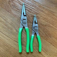 Snap-on LN46ACF LN47ACF USA 2-teiliges grünes Slip Joint Zangen-Set mit...