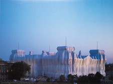 Christo wrapped reichstag - christo,