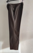 Madeleine Soft-Flanell-Hose Damen Gr.40 Mittelbraun Viskose, Polyester (Ceramica