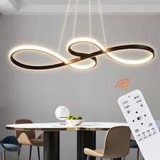 LED Pendelleuchte Dimmbar Hängelampe Esstisch Küchenlampe Form einer Musiknote