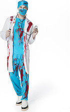 Zombie Arzt Kostüm Herren