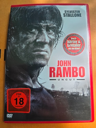 John rambo dvd uncut - rambo, 18