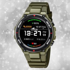 Armbanduhr Silikon grün