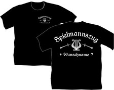Musikzug Spielmannszug T Shirt Hemden bedruckte Geschenke Wunschname Logo 8