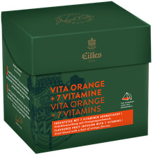EILLES TEE Tea Diamond VITA ORANGE + 7 VITAMINE im Pyramidenbeutel, 20er Box